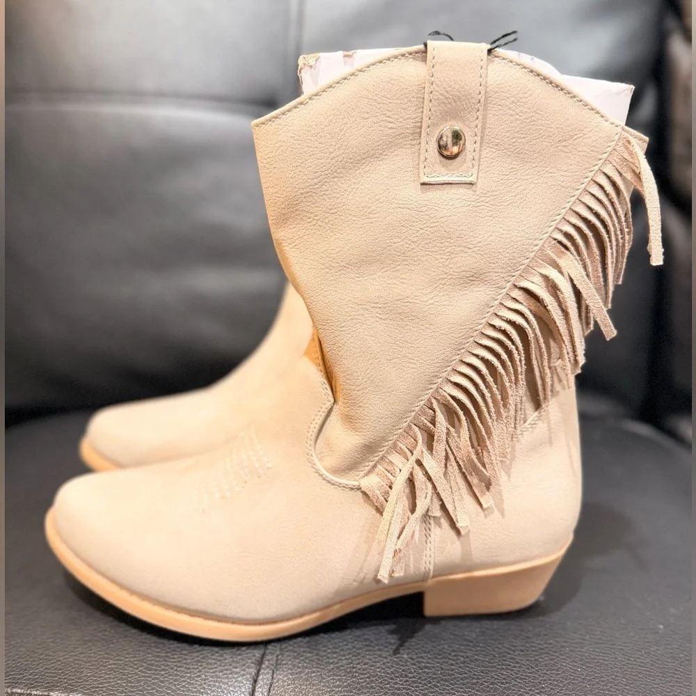 Justice Girl Cowgirl Western Boots size 3